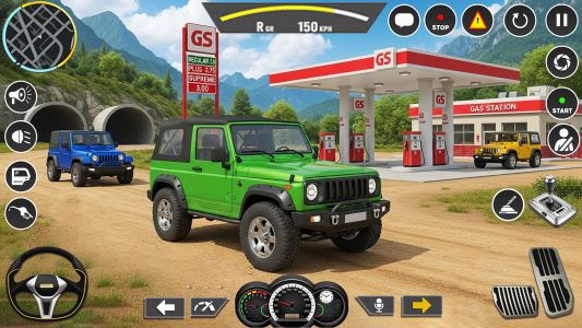 اسکرین شات 1 بازی Jeep Driving Simulator offRoad