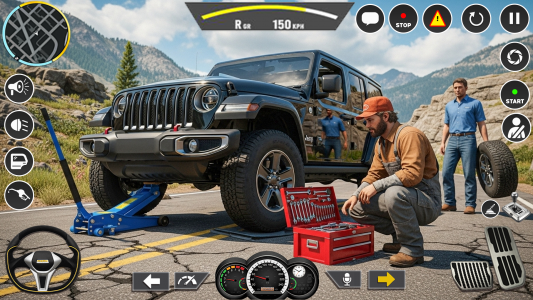 اسکرین شات 4 بازی Jeep Driving Simulator offRoad