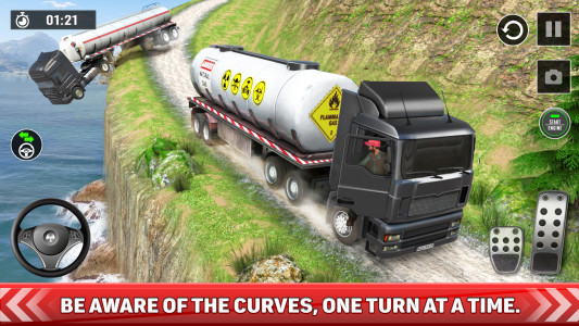 اسکرین شات 1 بازی Oil Truck Games: Driving Games