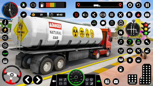 اسکرین شات بازی Oil Truck Games: Driving Games 6