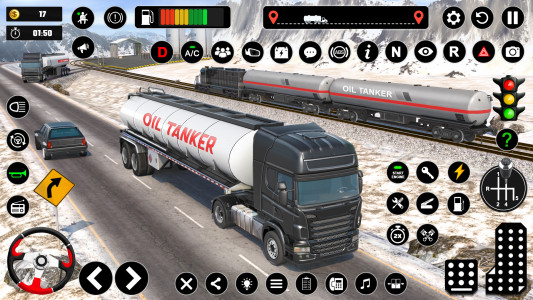 اسکرین شات بازی Oil Truck Games: Driving Games 5