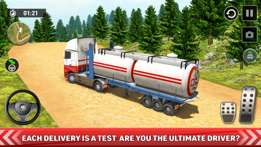 اسکرین شات 4 بازی Oil Truck Games: Driving Games