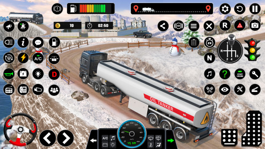 اسکرین شات بازی Oil Truck Games: Driving Games 3