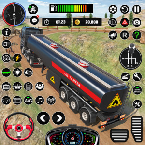 اسکرین شات بازی Oil Truck Games: Driving Games 8