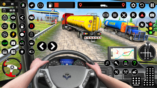 اسکرین شات بازی Oil Truck Games: Driving Games 4