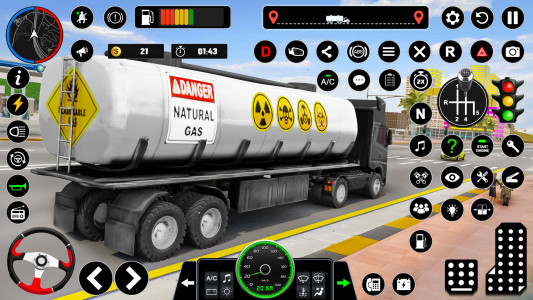 اسکرین شات بازی Oil Truck Games: Driving Games 6