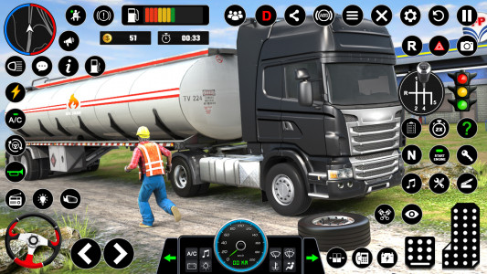 اسکرین شات بازی Oil Truck Games: Driving Games 7