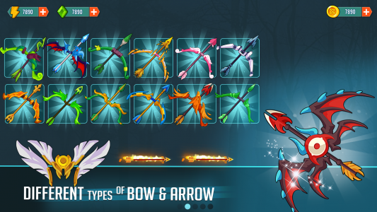 اسکرین شات بازی Stickman Archer: Stick Bow War 2