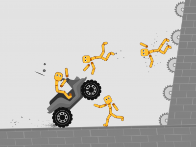 اسکرین شات برنامه Stickman Car Destruction Games 1