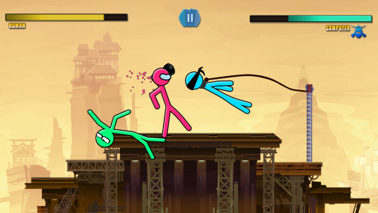 اسکرین شات بازی Stick Fight: Stickman Games 3