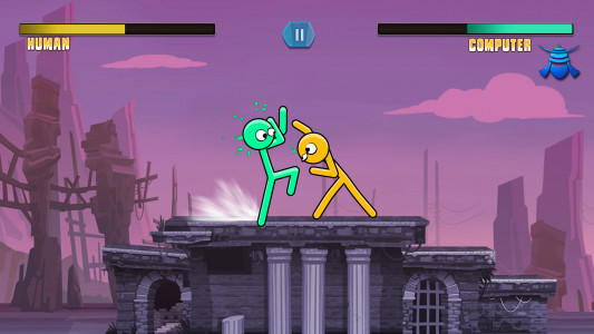 اسکرین شات بازی Stick Fight: Stickman Games 2