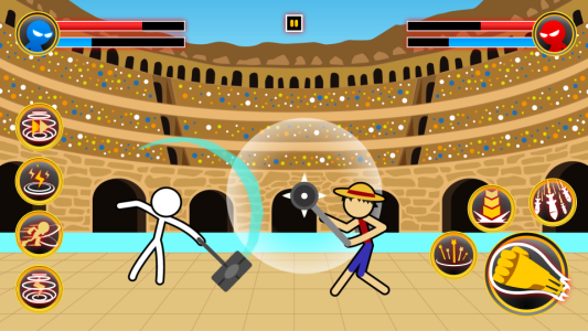 اسکرین شات 2 بازی Stickman Battle Playground
