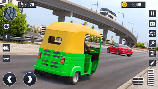 اسکرین شات بازی Rickshaw Driver Tuk Tuk Game 4