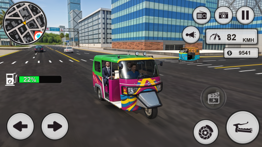 اسکرین شات 4 بازی Rickshaw Driver Tuk Tuk Game