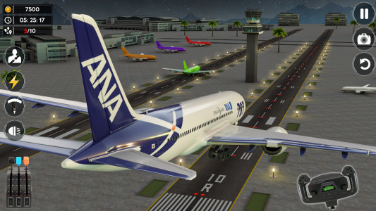 اسکرین شات بازی Airplane Flight Simulator 2023 3