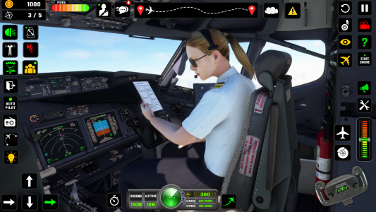 اسکرین شات 2 بازی Airplane Flight Simulator 2023