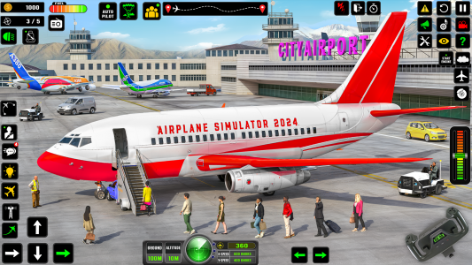 اسکرین شات بازی Airplane Flight Simulator 2023 4