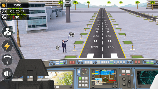 اسکرین شات بازی Airplane Flight Simulator 2023 3