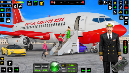 اسکرین شات بازی Airplane Flight Simulator 2023 1