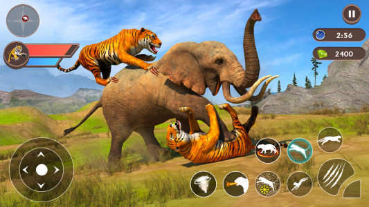 اسکرین شات 1 برنامه Tiger Simulator - Tiger Games