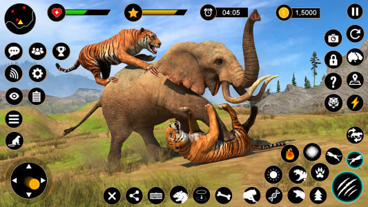 اسکرین شات برنامه Tiger Simulator - Tiger Games 2
