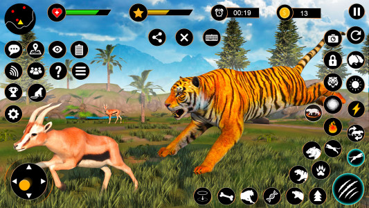 اسکرین شات برنامه Tiger Simulator - Tiger Games 4