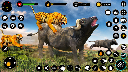 اسکرین شات برنامه Tiger Simulator - Tiger Games 5