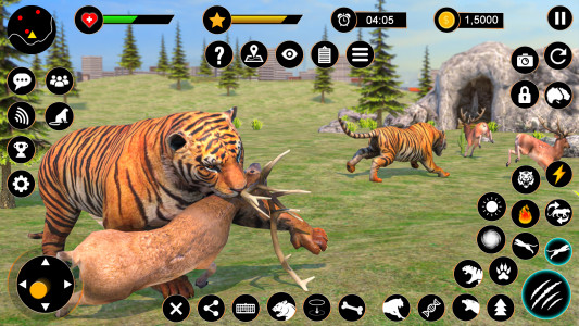 اسکرین شات برنامه Tiger Simulator - Tiger Games 6