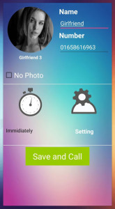 اسکرین شات برنامه Fake Call Huawei 3