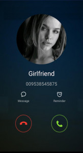اسکرین شات برنامه Fake Call Huawei 1