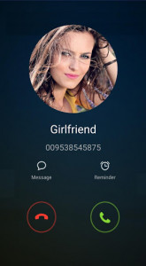 اسکرین شات برنامه Fake Call Huawei 7