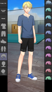 اسکرین شات بازی Anime Boy Dress Up Games 1