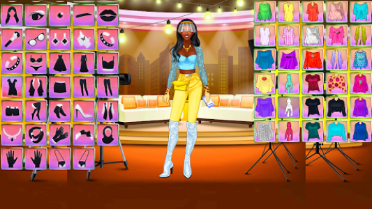 اسکرین شات بازی Makeover Games: Superstar - Dress-up & Makeup 1