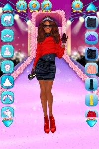 اسکرین شات بازی Model Dress Up: Girl Games 5