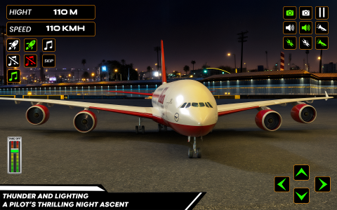 اسکرین شات 3 بازی Airplane Simulator Game 2024