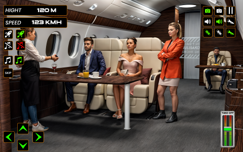 اسکرین شات 4 بازی Airplane Simulator Game 2024