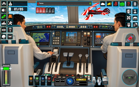 اسکرین شات 6 بازی Airplane Simulator Game 2024