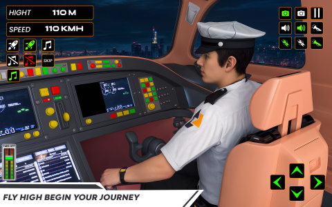 اسکرین شات 2 بازی Airplane Simulator Game 2024