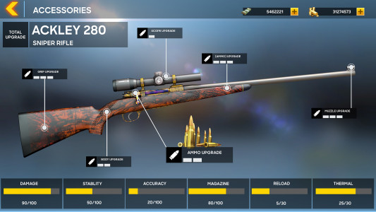 اسکرین شات بازی Offline Sniper Shooting Games 4