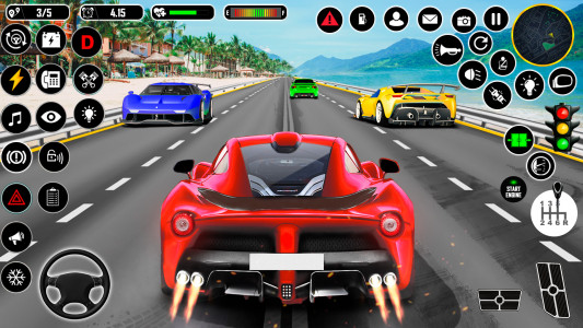 اسکرین شات 2 بازی 3D Car Racing Game - Car Games
