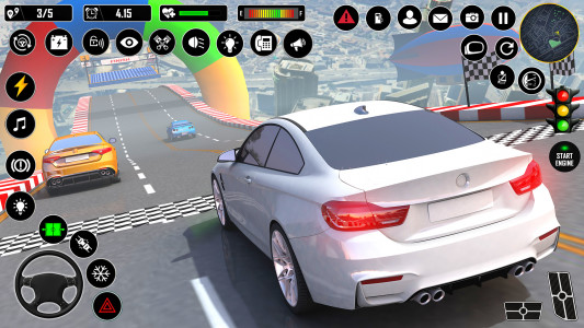 اسکرین شات بازی Car Stunt Games - GT Mega Ramp 3
