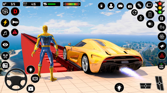 اسکرین شات بازی Car Stunt Games - GT Mega Ramp 2