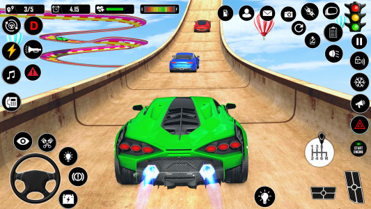 اسکرین شات بازی Car Stunt Games - GT Mega Ramp 5