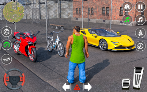 اسکرین شات 2 بازی Crime Mafia Gangster Car Game
