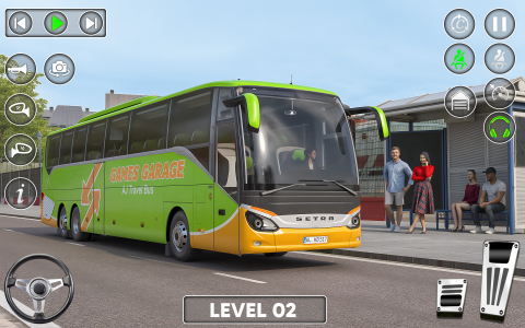 اسکرین شات 7 بازی Classic Bus Simulator Games 3D