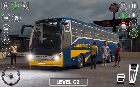 اسکرین شات 5 بازی Classic Bus Simulator Games 3D