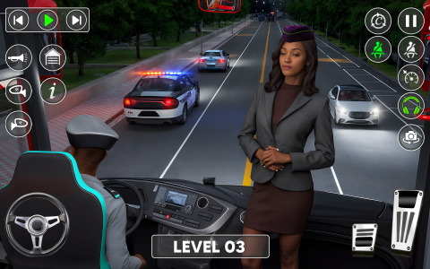 اسکرین شات 4 بازی Classic Bus Simulator Games 3D