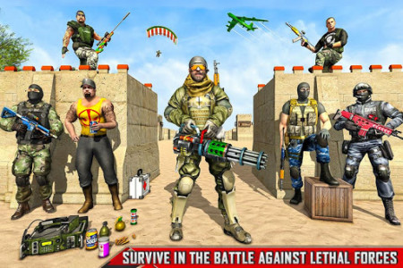 اسکرین شات برنامه FPS Commando Shooting Mission: New Shooting Games 4