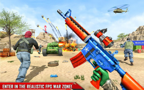 اسکرین شات برنامه FPS Commando Shooting Mission: New Shooting Games 7
