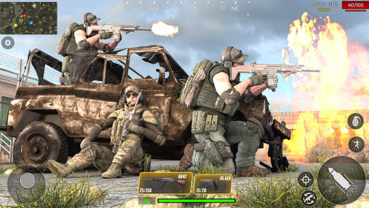 اسکرین شات بازی Shooting Mission Offline Games 3